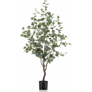 BERKFIELD HOME Emerald Artificial Eucalyptus Tree in Pot 120 cm