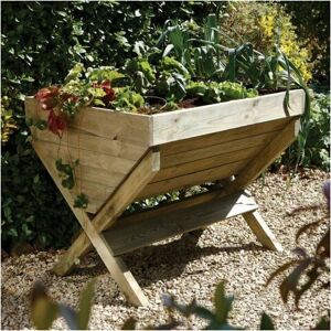 Forest Garden - Forest Kitchen Garden Trough Planter 3'x3' (0.7x1m) - Pressure treated