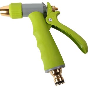 TINOR Household Garden Spray Gun Metal High Pressure Water Gun for Car Lawn Watering(Green)