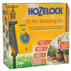 Plus Auto 25 Plant Pot Hedge Watering Kit 2804 ac Plus Automatic Water - Hozelock