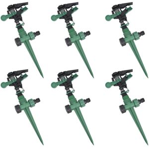 Sweiko - Impulse Sprinkler Garden Watering 6 pcs VDTD26268