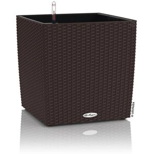 Lechuza - Planter cube Cottage 30 all-in-one Mocha Brown