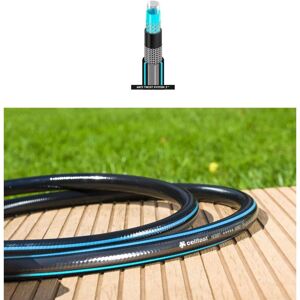 Cellfast Long Flexible Six Layer Garden Black Hose Hosepipe 25m Length 1 Diameter