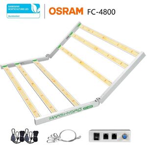 Mars Hydro - FC4800 Foldable Samsung Grow Light 480Watt Led Grow Lights for Indoor Plants 6 Bar 1680Pcs Diodes Samsung LM301B Full Spectrum Daisy