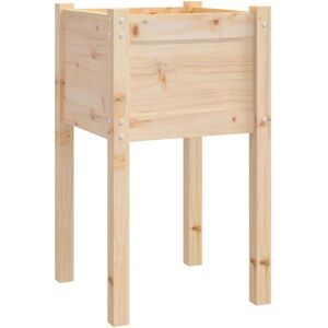 Berkfield Home - Mayfair Garden Planter 50x50x70 cm Solid Pinewood