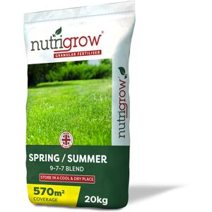 Spring Lawn Fertiliser Blended 9-7-7 20kg - Nutrigrow