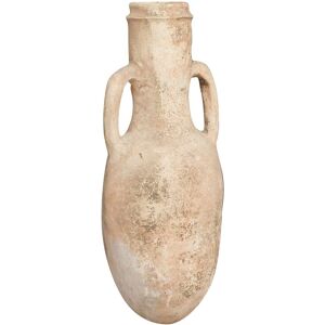 BISCOTTINI Jar amphora vase flower vase in clay, handmade home garden furniture outdoor L28xPR28xH53 cm