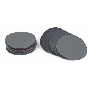 HÉLOISE Pack of 30 Round Wet and Dry Sanding Discs Grit 600/800/1000/1200/1500/2000 - Pack of 30 Sheets of 75mm Sandpaper