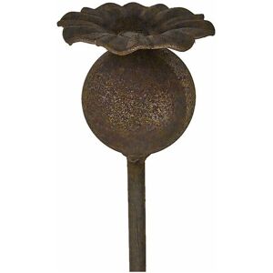 Garden Pride - Poppy - Metal Flower Garden Stakes