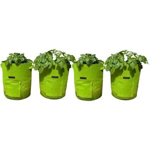 Selections - Potato Planter Grow Bags 37 Litre (Set of 4) Non - Woven Aeration Fabric Pots