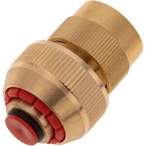 Primematik - Zinc-plated brass 19 mm double stop quick link for installation of irrigation programmer