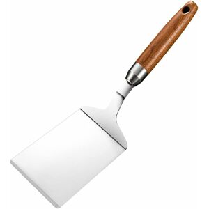 Professional Spatula/Scraper, Stainless Steel Spatula, bbq Accessories, Hamburger Spatula, Pancake Spatula, Ideal for bbq and Flat Top Grill. Denuotop