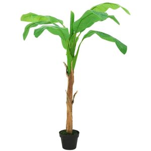 BERKFIELD HOME Royalton Artificial Banana Tree with Pot 180 cm Green