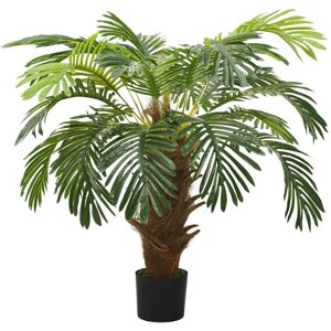 Berkfield Home - Royalton Artificial Cycas Palm with Pot 90 cm Green