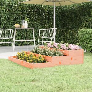 Planter 107x107x27 cm Solid Wood Douglas - Royalton