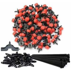 NEIGE Snow-Drippers Irrigation Adjustable Drip Irrigation with Tee-Joints Drip Hose Support Stakes Automatic System Watering Kit 150pcs