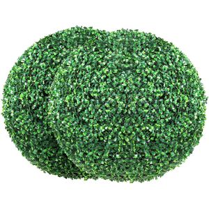 VEVOR Artificial Topiaries Boxwood Trees, 20