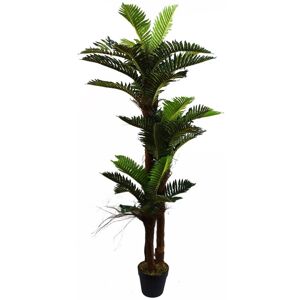 Leaf - 150cm Artificial Large Palm Tree with Natural Trunk