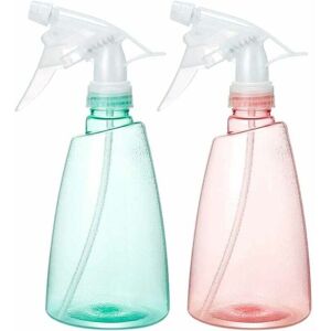 Linghhang - Sprayer, 2pcs 500ml Empty Plastic Spray Bottle Reusable Refillable Atomizer with Adjustable Spray Head for Planting Flowers, Cleaning,