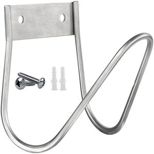 BEIJIYI 2-Pack Wall Mounted Garden Hose Holder, Metal Wall Mounted Garden Hose Holder, Sturdy Wall Mounted Garden Hose Holder