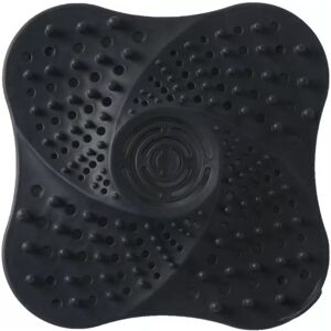 CYSLMUK 2 Pcs Shower Hair Filter (Black) with Suction Cup for Sink