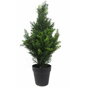 Leaf 60cm Artificial Cedar Cypress Topiary uv Resistant