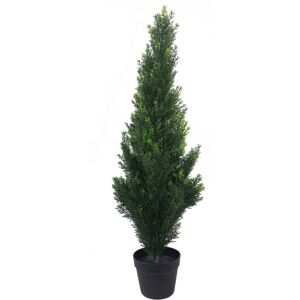 Leaf 90cm Artificial Cedar Cypress Topiary uv Resistant