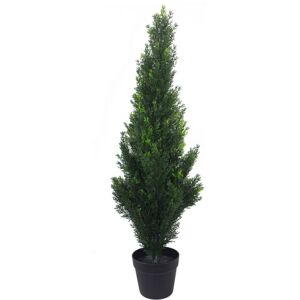 Leaf 90cm Artificial Cedar Cypress Topiary uv Resistant