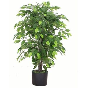 Leaf 90cm Artificial Ficus Tree / Plant - Large Bushy Shape