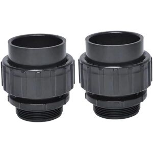 Alwaysh - 2PCS Hayward swimming pool pump pvc quick connector