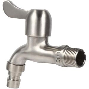 Alwaysh - Garden Faucet 304 Stainless Steel Outside Wall Mounted Water Tap Adapter for Bathroom Washing Machine Washer and Pool Washer Heavy Duty