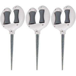 Tlily - Garden Hose Guide Nail Top Roller Soft Water Pipe Positioning Pointed Lawn Spike Holder