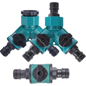 Rnemitery - Garden Hose Splitter 2 Way Valve Water Dispenser Connection 2 Way Hose Connector for Garden Hose Double Hose Connection Water Dispenser