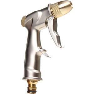 Linghhang - Garden Shower High Pressure Garden Spray Gun/Garden Spray Gun - All Metal - Adjustable Water Flow - Heavy Duty & Powerful for Car