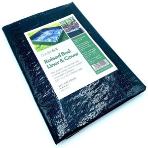 Gardenskill - Raised Bed Liner & Cover 2-in-1 Garden Planter Flower Box Vegetable Trough Lining Membrane Heavy Duty Fabric for Outdoor Allotment