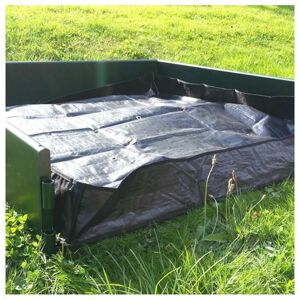 Gardenskill - Raised Bed Liner & Cover 2-in-1 Garden Planter Flower Box Vegetable Trough Lining Membrane Heavy Duty Fabric for Outdoor Allotment