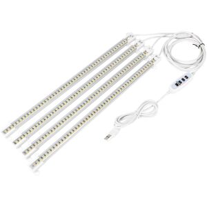 TLILY LED Plant Grow Light Strips, Full Spectrum Lights for Indoor Plants with Auto On/Off 3/9/12H Timer, 192 LEDs