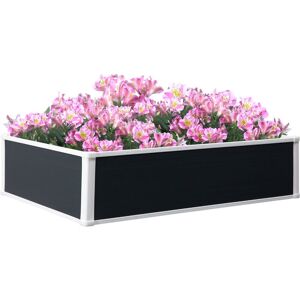 Outsunny - Garden Raised Bed Planter Grow Containers Flower Pot pp 120L x 90W x 30H cm