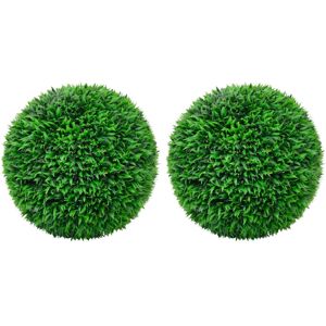 Artificial Boxwood Balls 2 pcs 55 cm Vidaxl