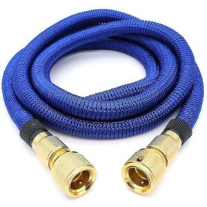ZVD Garden Hose, Expandable Garden Water Hose Flexible Retractable Hose with Metal Fittings for Irrigation/Garden Cleaning/Car Washing (2.5m)