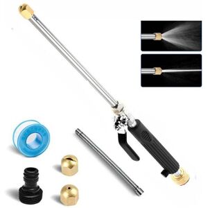 ZVD-High Pressure Water Lance Hose Nozzle Jet Garden Car Washer Gun Set Blue