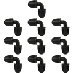 COOCHEER 10 Pcs 16mm Drip Irrigation Elbow Adapter, Garden Hose Elbow Connector, Drip Irrigation Elbow Adapter, Elbow Joint for Agricultural Irrigation System COOCHEER 10 Pcs 16mm Drip Irrigation Elbow Adapter, Garden Hose Elbow Connector, Drip Irrigation Elbow Adapter, Elbow Joint for Agricultural Irrigation System