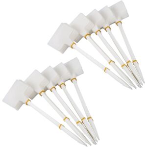 Tlily - 100 Pcs Bonsai Plastic Plant Labels Garden T-Type Upside Down Tags Tlily - 100 Pcs Bonsai Plastic Plant Labels Garden T-Type Upside Down Tags