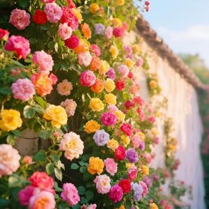 AULEDIO 4000 pcs Climbing Rose Flower Seeds – Mixed Garden Plants Outdoor AULEDIO 4000 pcs Climbing Rose Flower Seeds – Mixed Garden Plants Outdoor