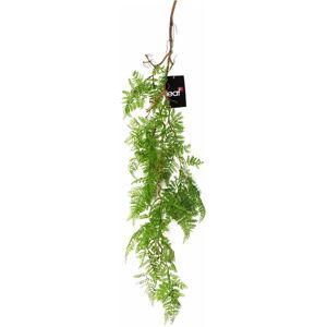 Leaf - 100cm Artificial Hanging Maidenhair Fern Plant Dark Green Leaf - 100cm Artificial Hanging Maidenhair Fern Plant Dark Green
