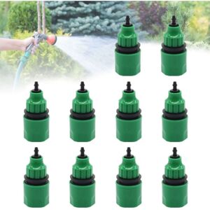 BEIJIYI 10pcs Plastic Garden Hose Connectors 4/7 & 8/11 Plastic Garden Hose Quick Connector for 4-9mm Inner Diameter Garden Hose BEIJIYI 10pcs Plastic Garden Hose Connectors 4/7 & 8/11 Plastic Garden Hose Quick Connector for 4-9mm Inner Diameter Garden Hose