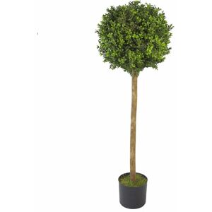 Leaf - 120cm (4ft) Artificial Boxwood Buxus Ball Topiary Tree Leaf - 120cm (4ft) Artificial Boxwood Buxus Ball Topiary Tree