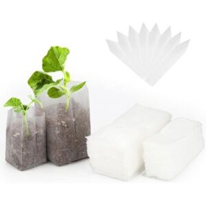 MCBOSON 200 Biodegradable Non-Woven Plant Seedling Bags (10 x 12 cm + 14 x 16 cm) MCBOSON 200 Biodegradable Non-Woven Plant Seedling Bags (10 x 12 cm + 14 x 16 cm)
