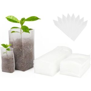 MCBOSON 200 Biodegradable Non-Woven Plant Seedling Bags (16 x 20 cm + 8 x 10 cm) MCBOSON 200 Biodegradable Non-Woven Plant Seedling Bags (16 x 20 cm + 8 x 10 cm)