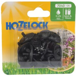 Hozelock - 24 x 7040 Pinch Drip Pressure Compensating Micro Irrigation Watering Hozelock - 24 x 7040 Pinch Drip Pressure Compensating Micro Irrigation Watering